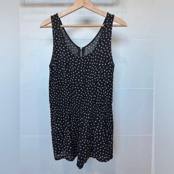 Forever 21 Black Polka Dot Romper | Size Small - Picture 1 of 4